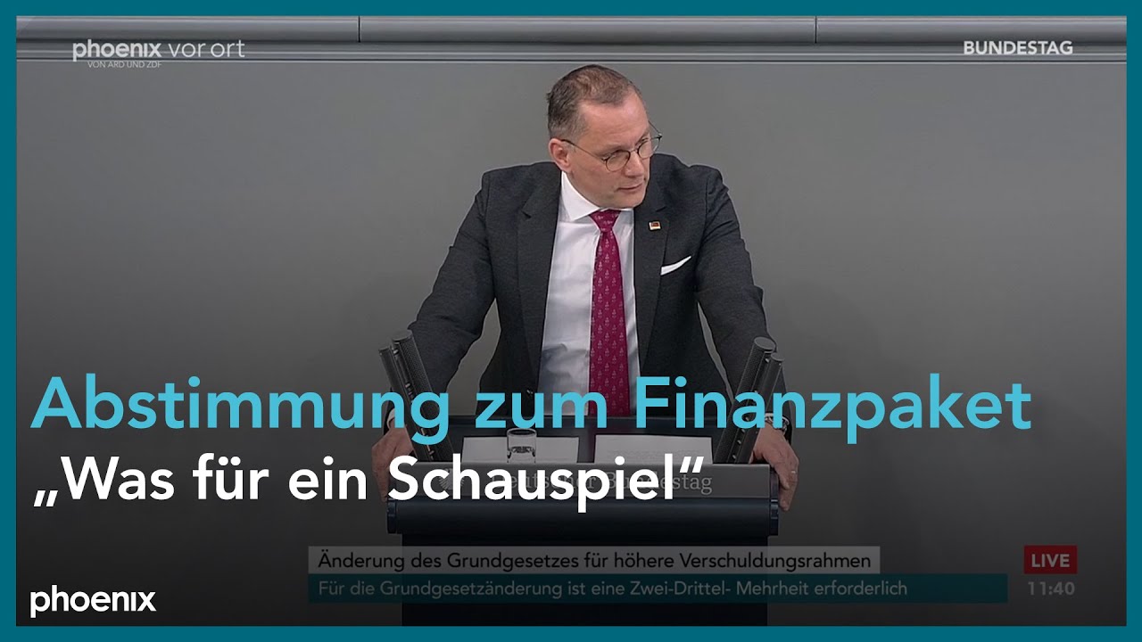Rede von Tino Chrupalla (AfD) zum Finanzpaket am 18.03.25