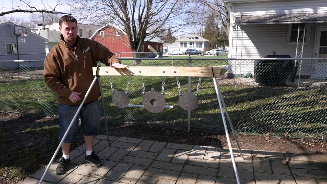 2x4 Portable Steel Target Stand