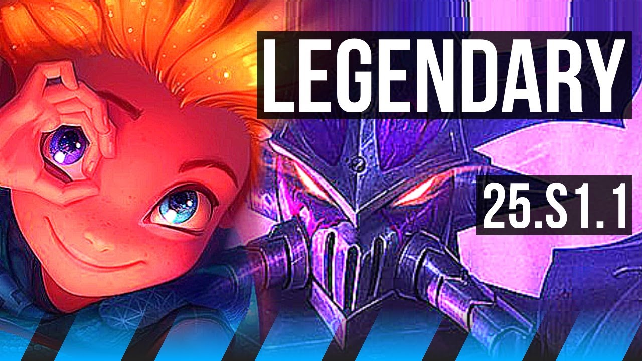 ZOE vs KASSADIN (MID) | 15/1/9, Legendary | KR Grandmaster | 25.S1.1