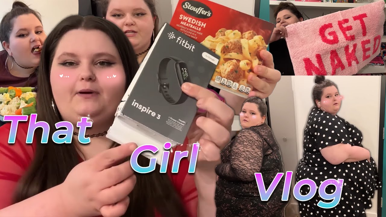 Amberlynn is feeling dainty while filming a mukbang & trying on size 4 dresses