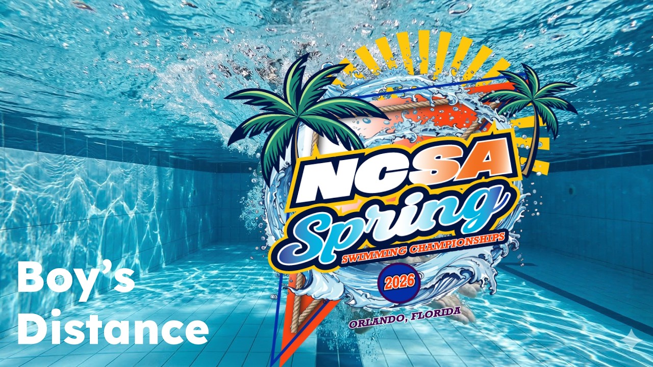 2026 NCSA Spring Swimming Championships | Day 1 Distance | Boy's pool | Orlando, FL
