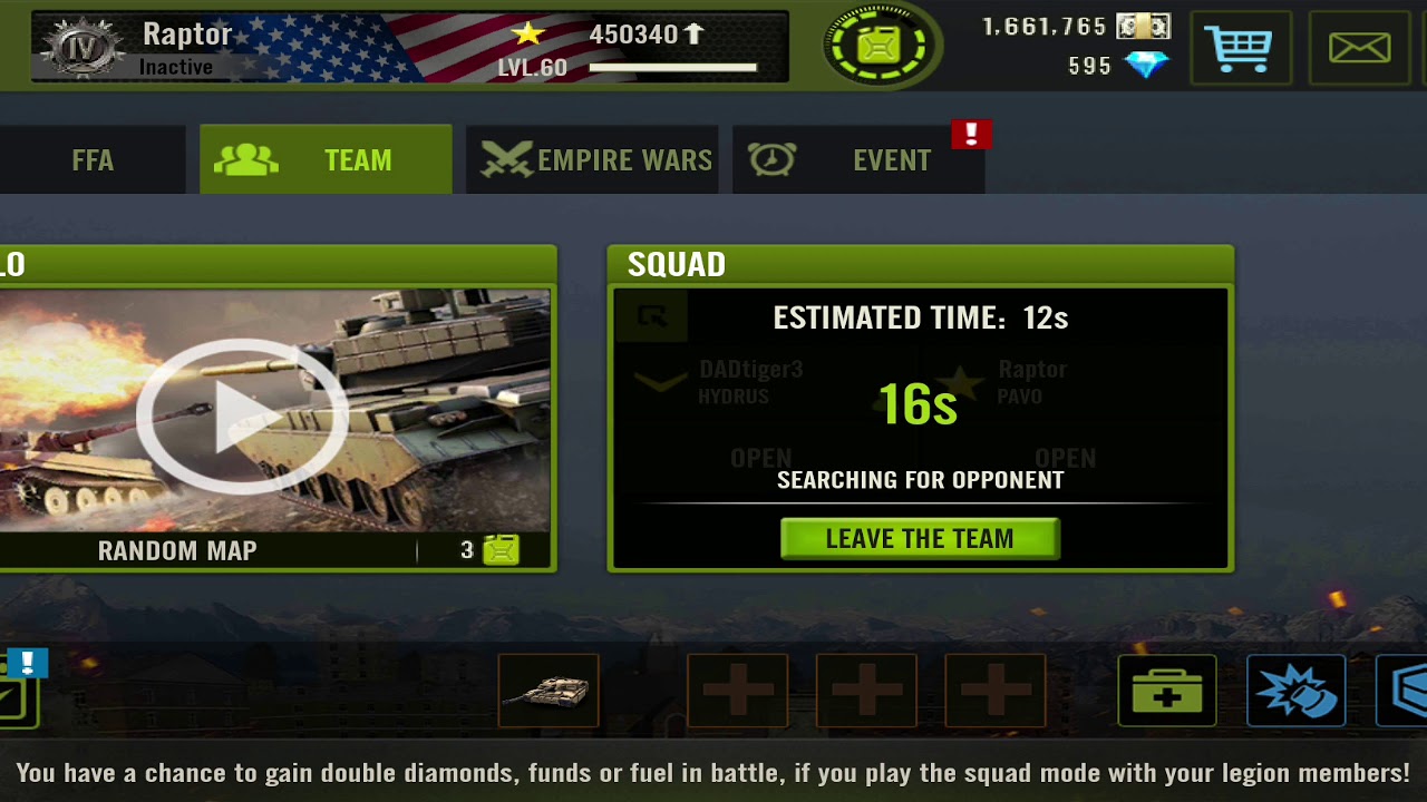 Iron force Raptor US&divide;Cavalry, 1 vs 2, USA vs Russia