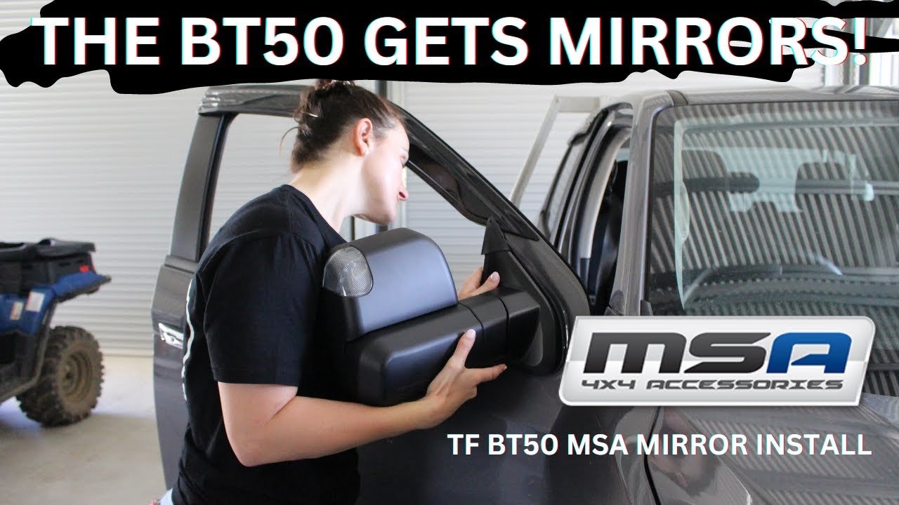 TF BT50 MSA Mirror Install