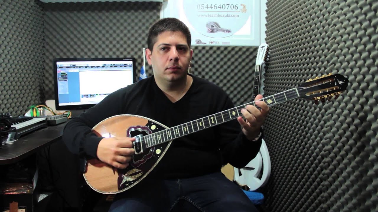לימוד בוזוקי או אאטוס - bouzouki lesson o aetos