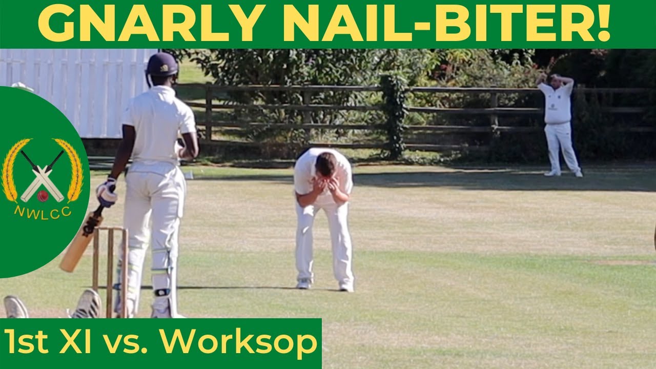 GNARLY NAIL-BITER! | Cricket highlights w/ commentary | NWLCC 1sts v Worksop 1sts | S2 ep12