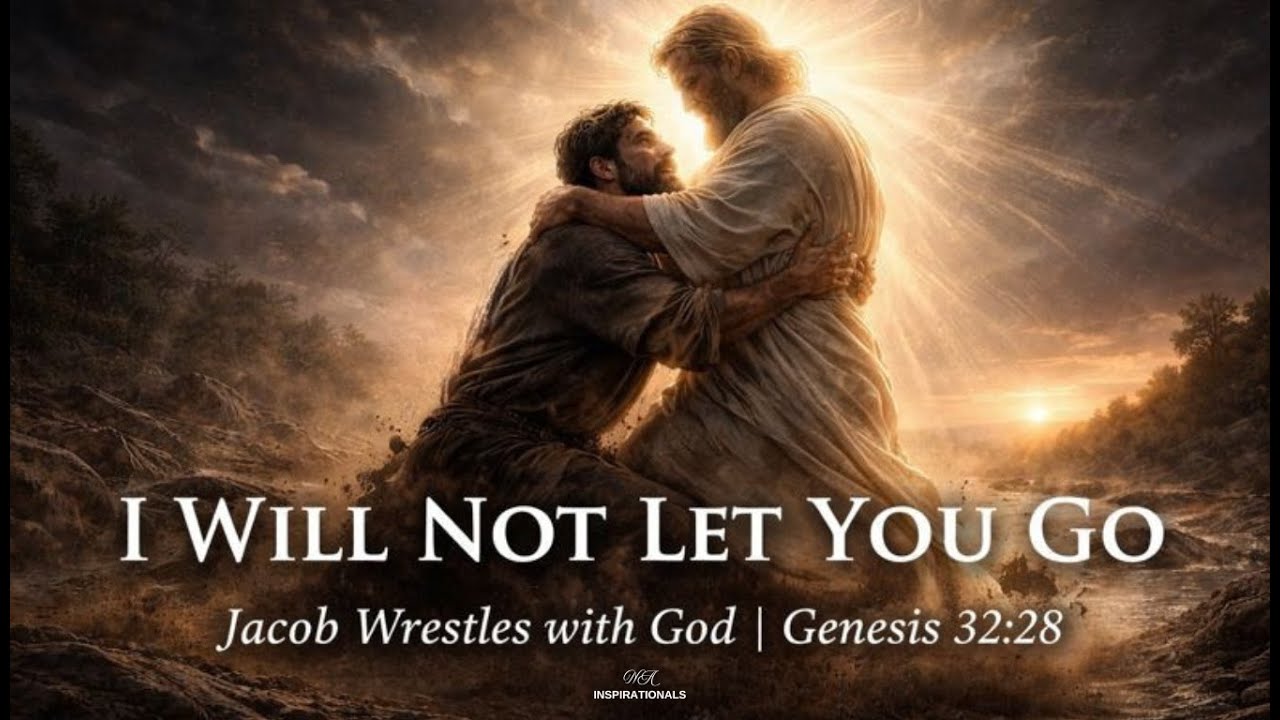 I Will Not Let You Go | Jacob Wrestles with God (Genesis 32:28) | Worship Song   #ChristianWorship
