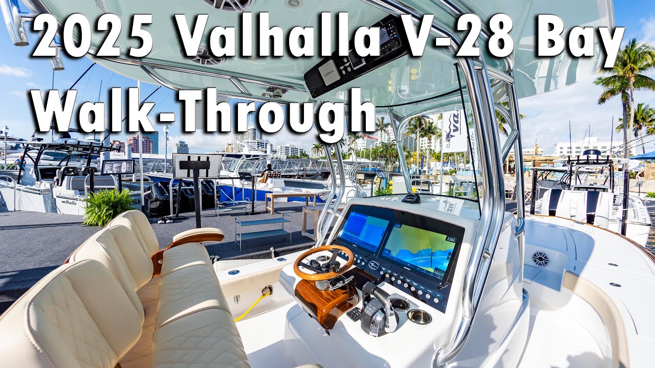 New Valhalla V-28 Bay Boat &ndash; High-Performance Fishing Machine!
