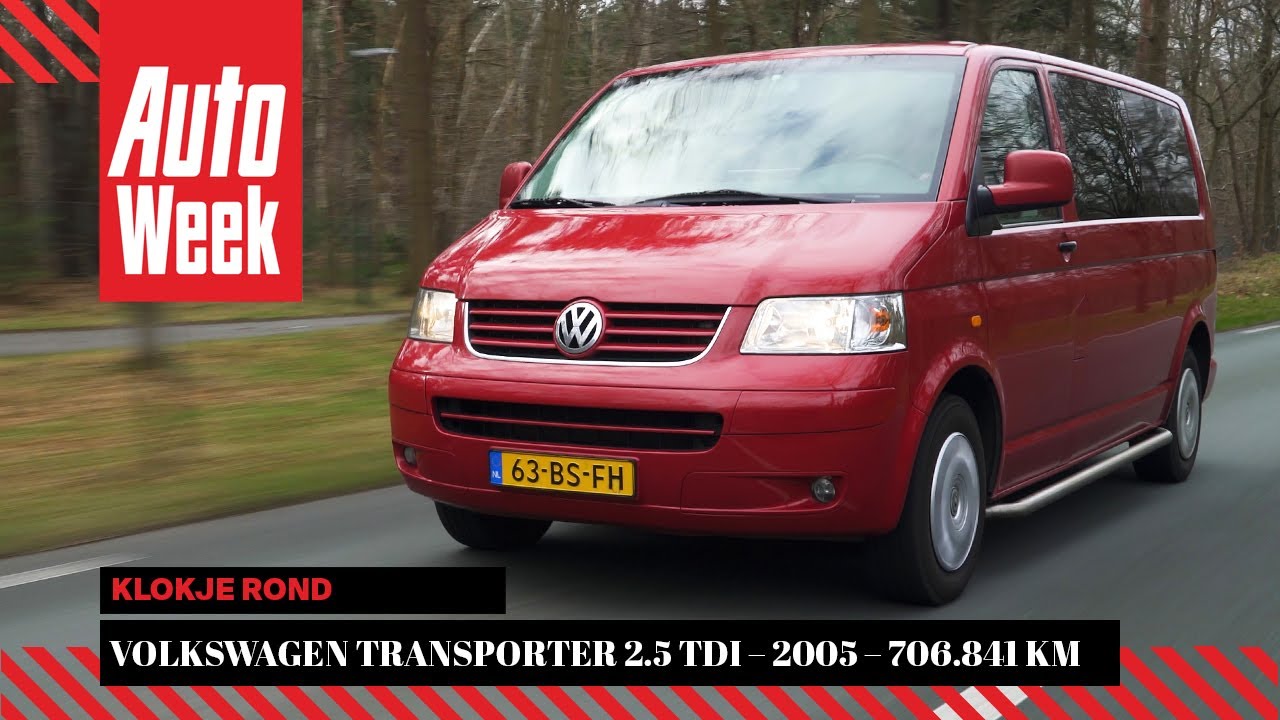 Volkswagen Transporter 2.5 TDI – 2005 – 706.841 km - Klokje Rond