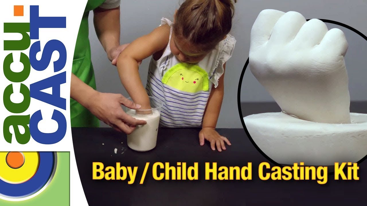 How To Cast a Baby or Child Hand Using the Accu-Cast™ Baby / Child Hand Casting Kit