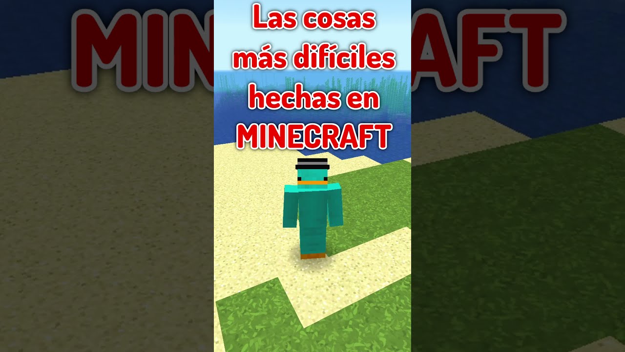 Las Cosas Mas D&Iacute;FICILES de Todo MINECRAFT!😨