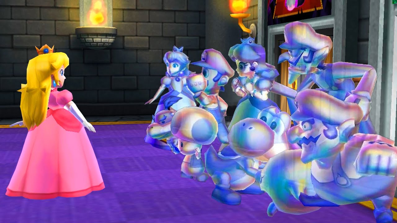 【マリオパーティーアイランドツアー】バウザーの塔でピーチ(COM最強 たつじん)