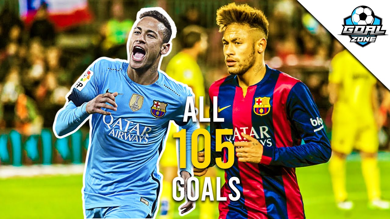 Neymar Jr - All 105 Goals for Barcelona