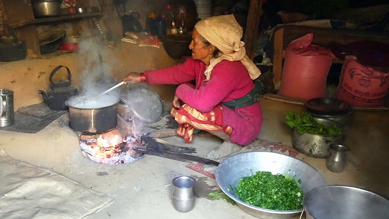 Grandma Cooking For Whole Family || Organic Village Food||