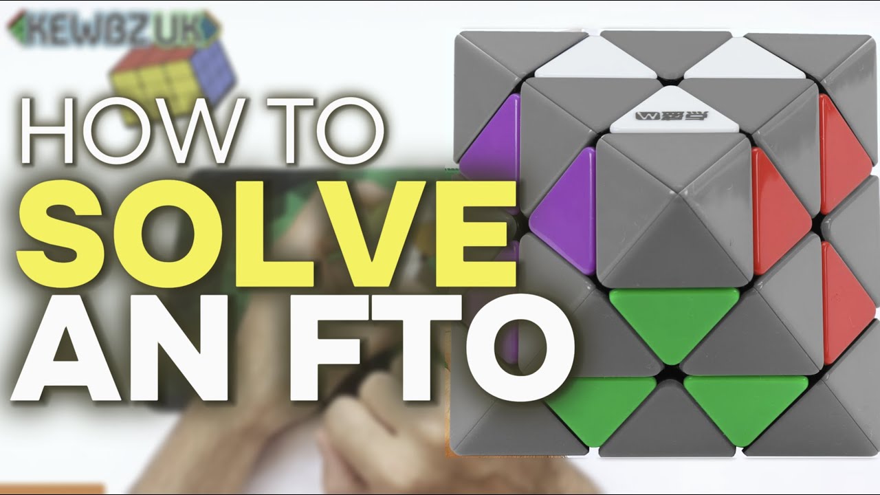ЛЕГКО: Как решить FTO (метод для начинающих) | KEWBZUK