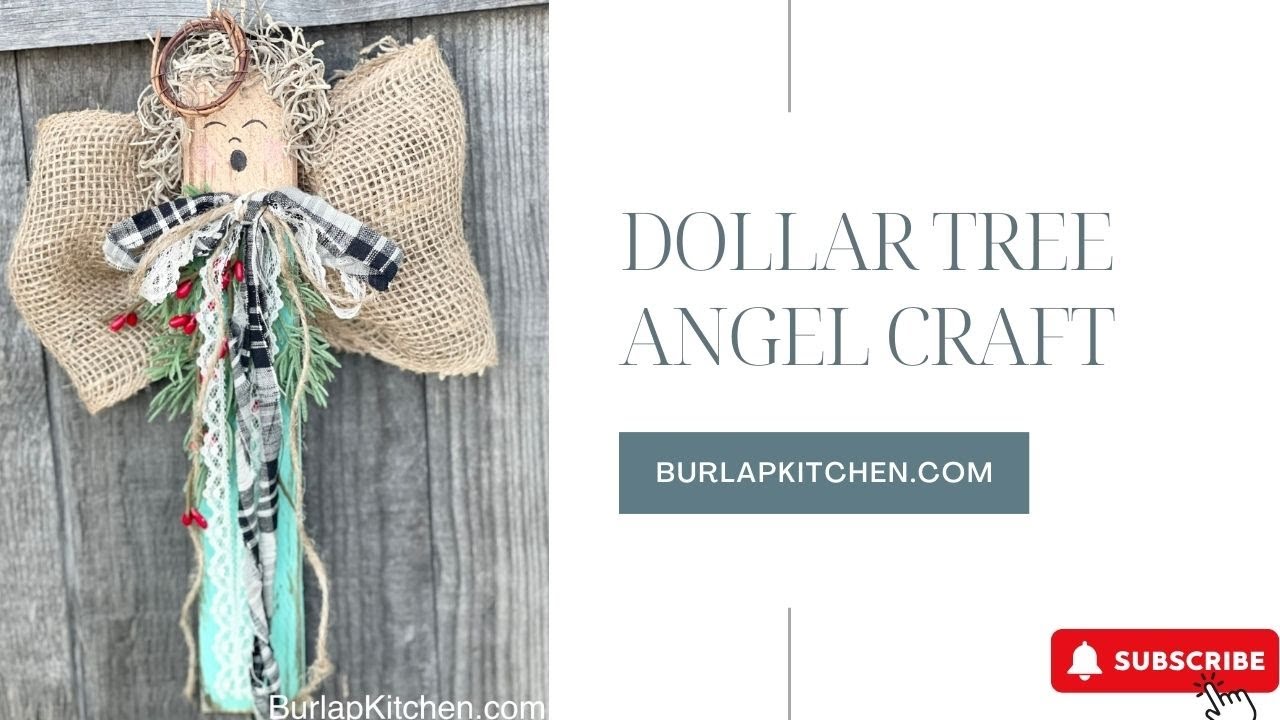 DIY Rustic Angel