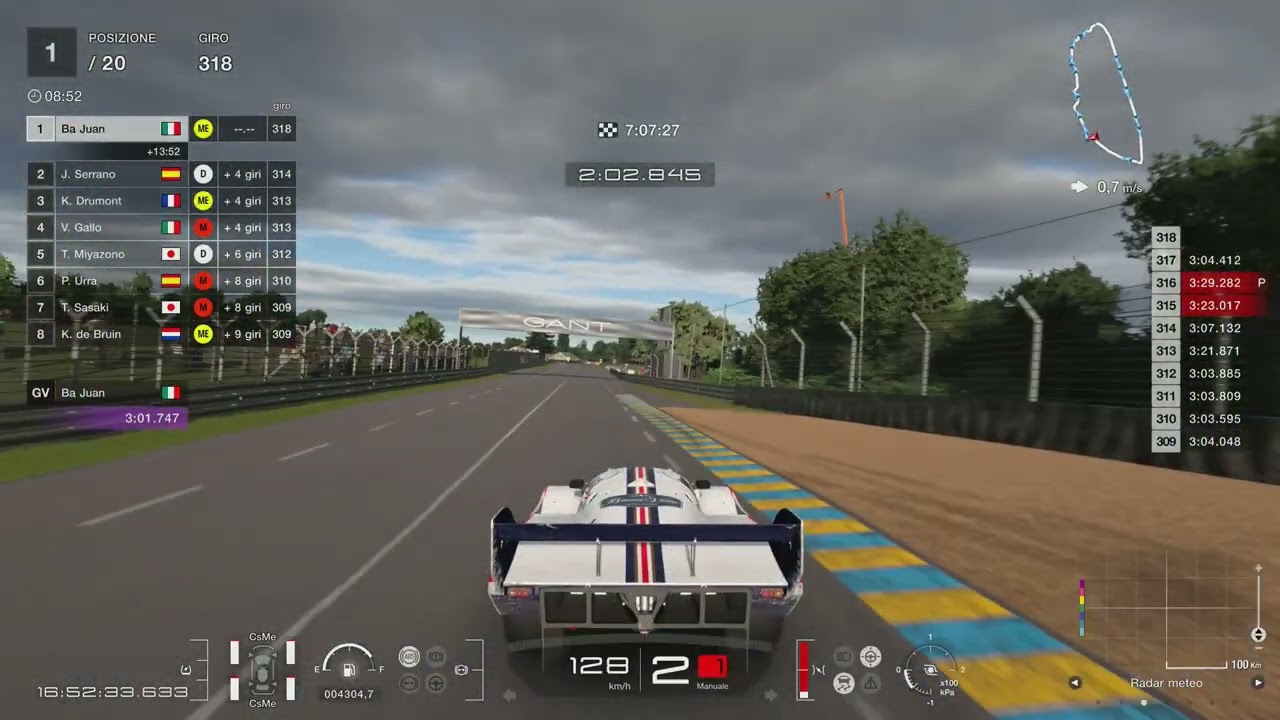 Gran Turismo 7 PS5 Power Pack [DLC] - Ricordi Gr.C (24 ore) - Circuito 24 Ore Le Mans [1° posto] 3/3