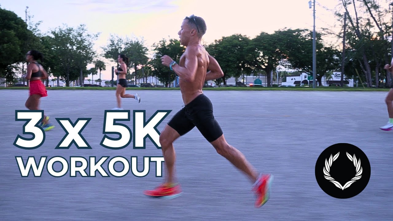 3x5K WORKOUT | MARATHON TRAINING MIAMI