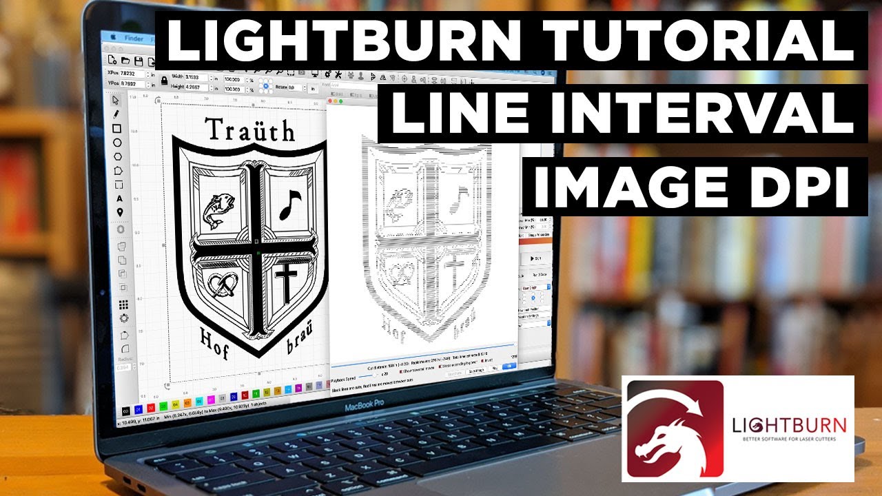 Lightburn Tutorial - DPI & Line Interval