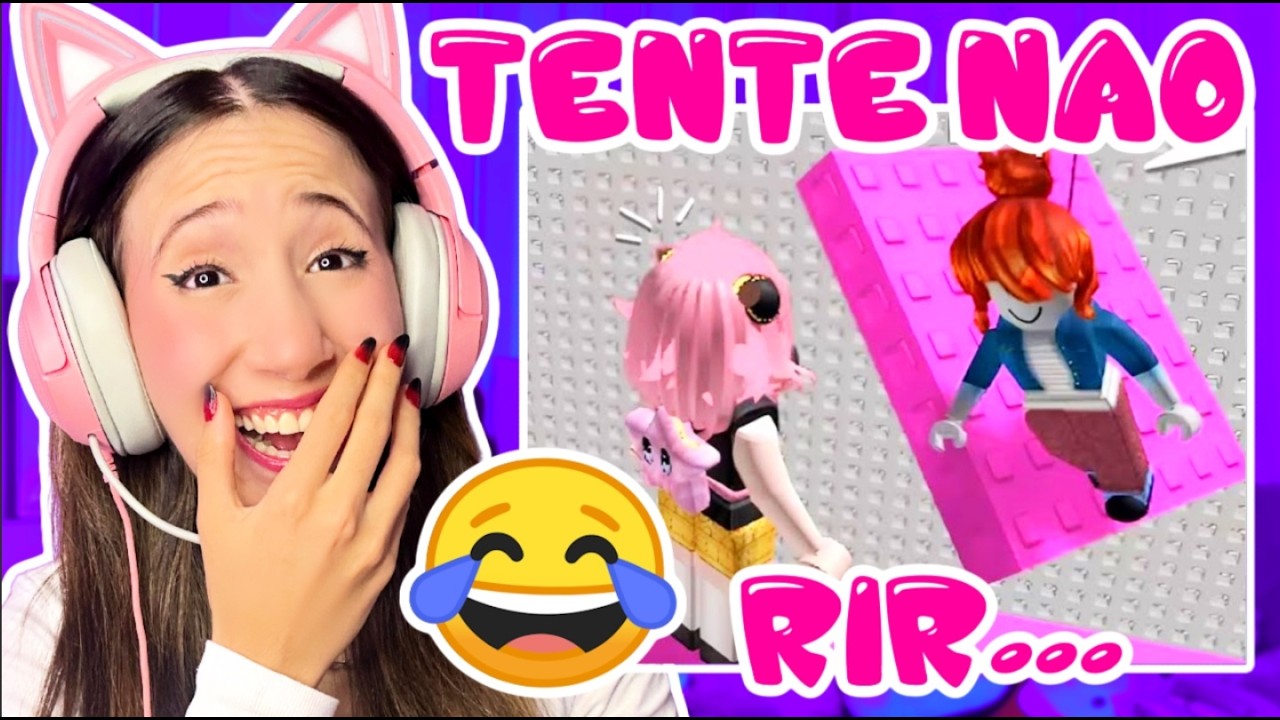 Reagindo aos COMPILADOS ENGRA&Ccedil;ADOS de Roblox