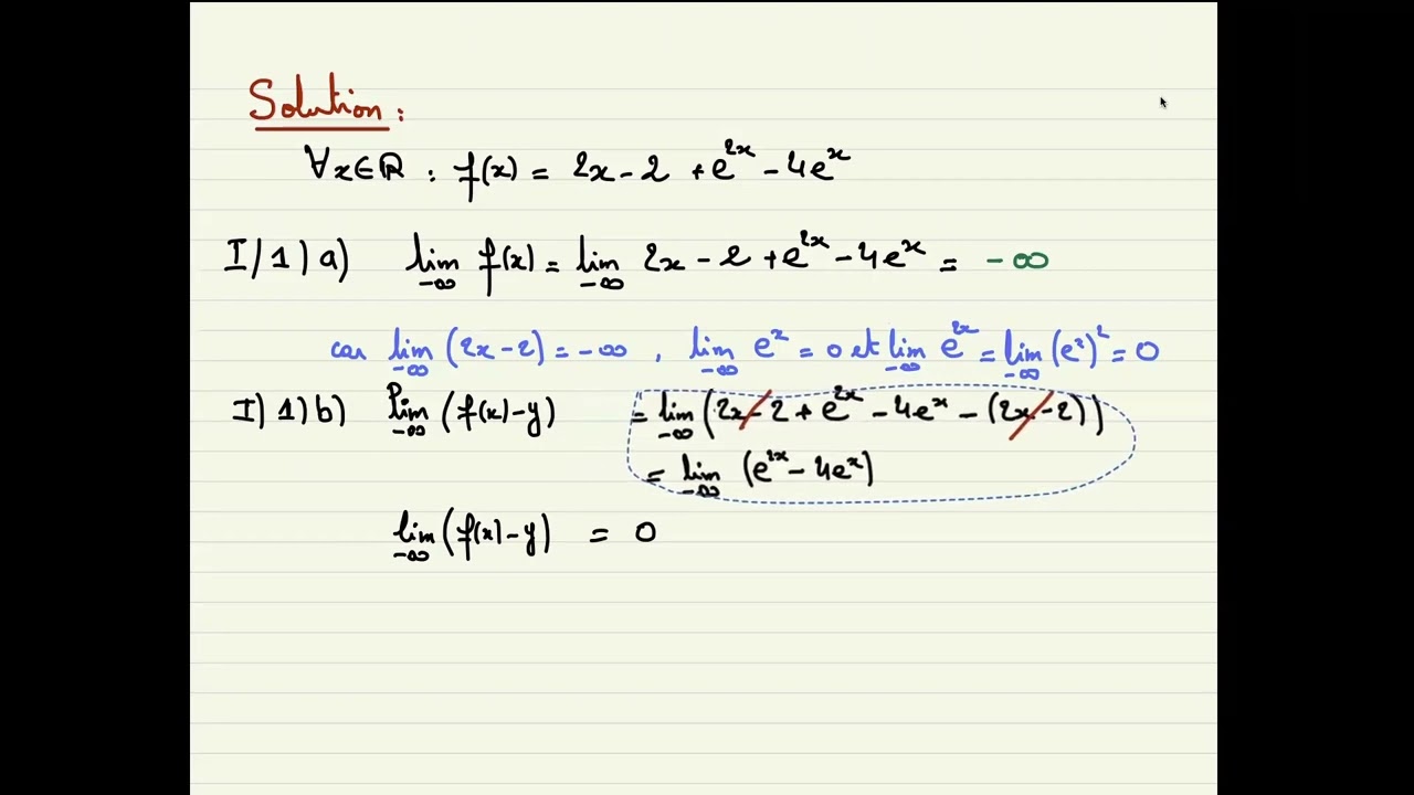 2BAC | Les Fonction Exponential Series 1 |MATHEMATICS 