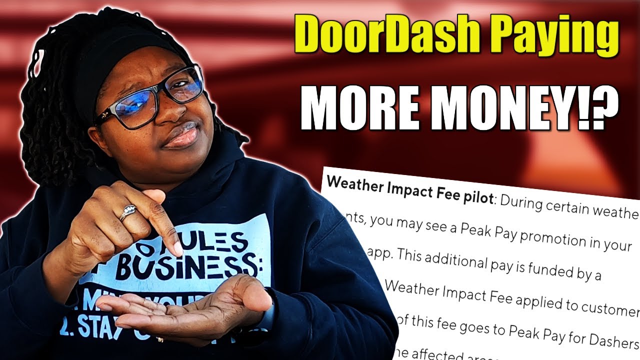 DoorDash ввела плату за доставку в зависимости от погоды… Действительно ли водителям будут платит...