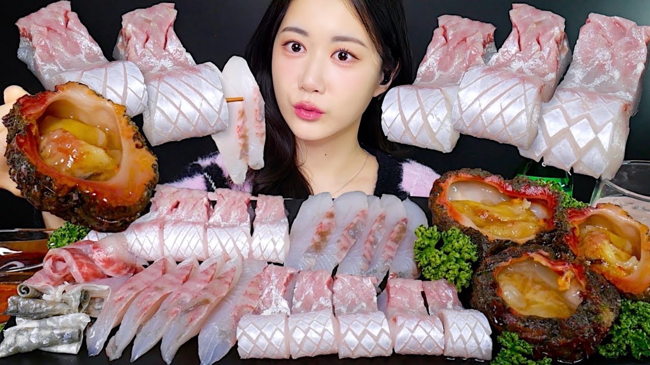 식감 대박✨밀치회와 돌멍게에 소주한잔💓밀치회 숭어회 먹방 Mullet Sashimi + Sea Pineapple ボラ ホヤ | Mukbang ASMR