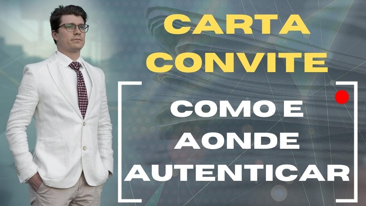 CARTA CONVITE: COMO E AONDE AUTENTICAR?! (Ep. 796)