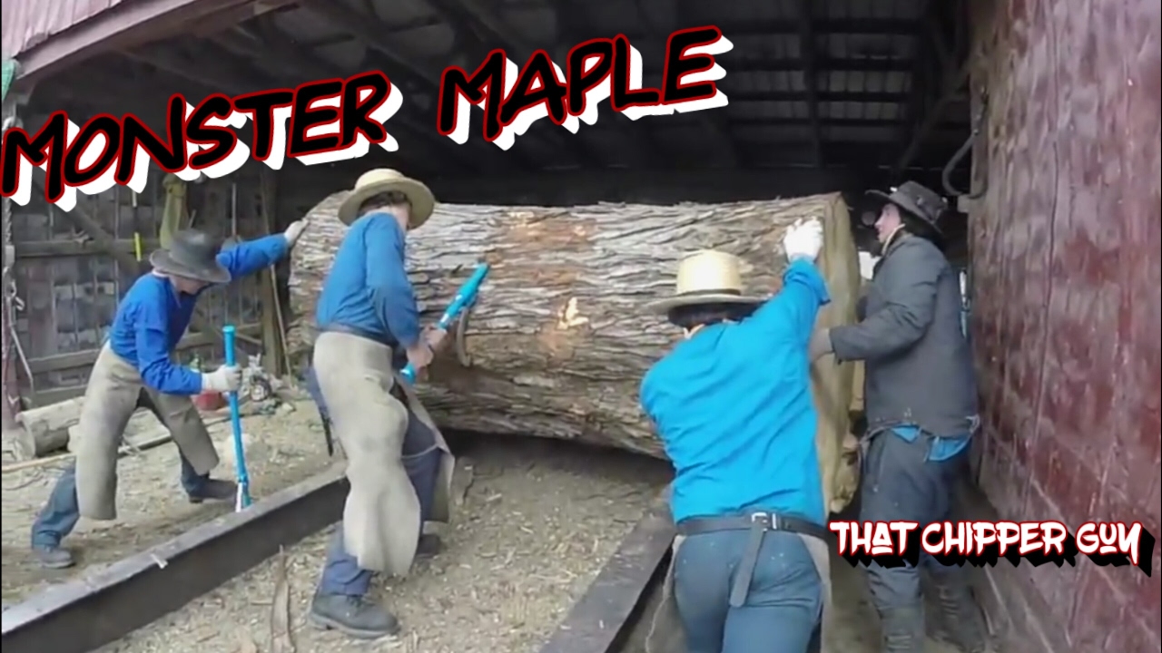 AMISH SAWMILL!!!!