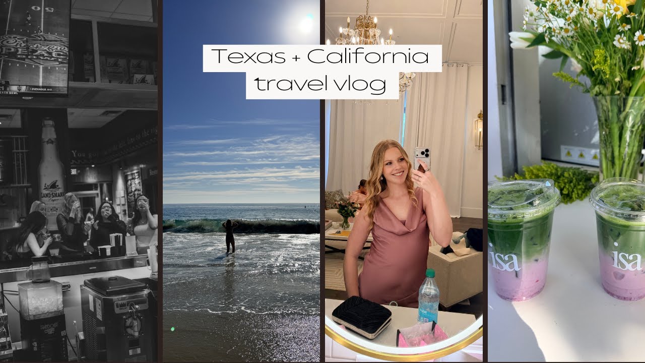 Travel with me to Texas + introduction (vlog)