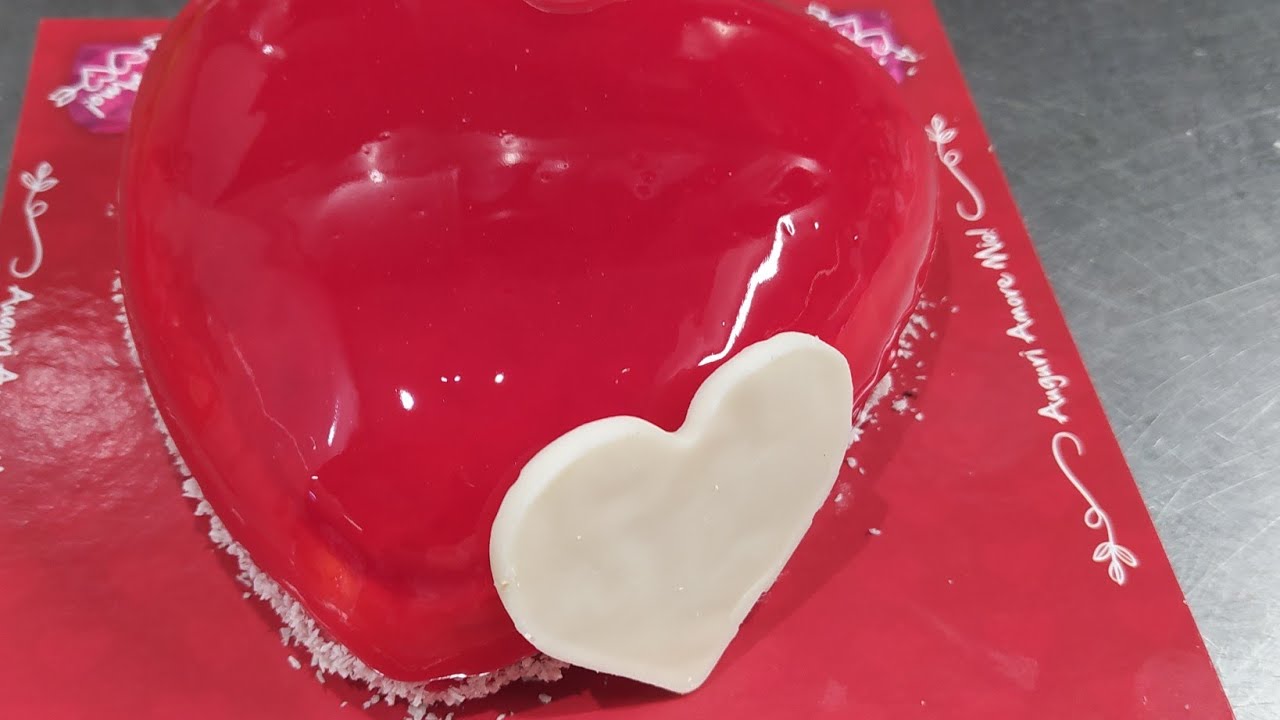 Glassa a Specchio alla Fragola - Corso di Pasticceria
