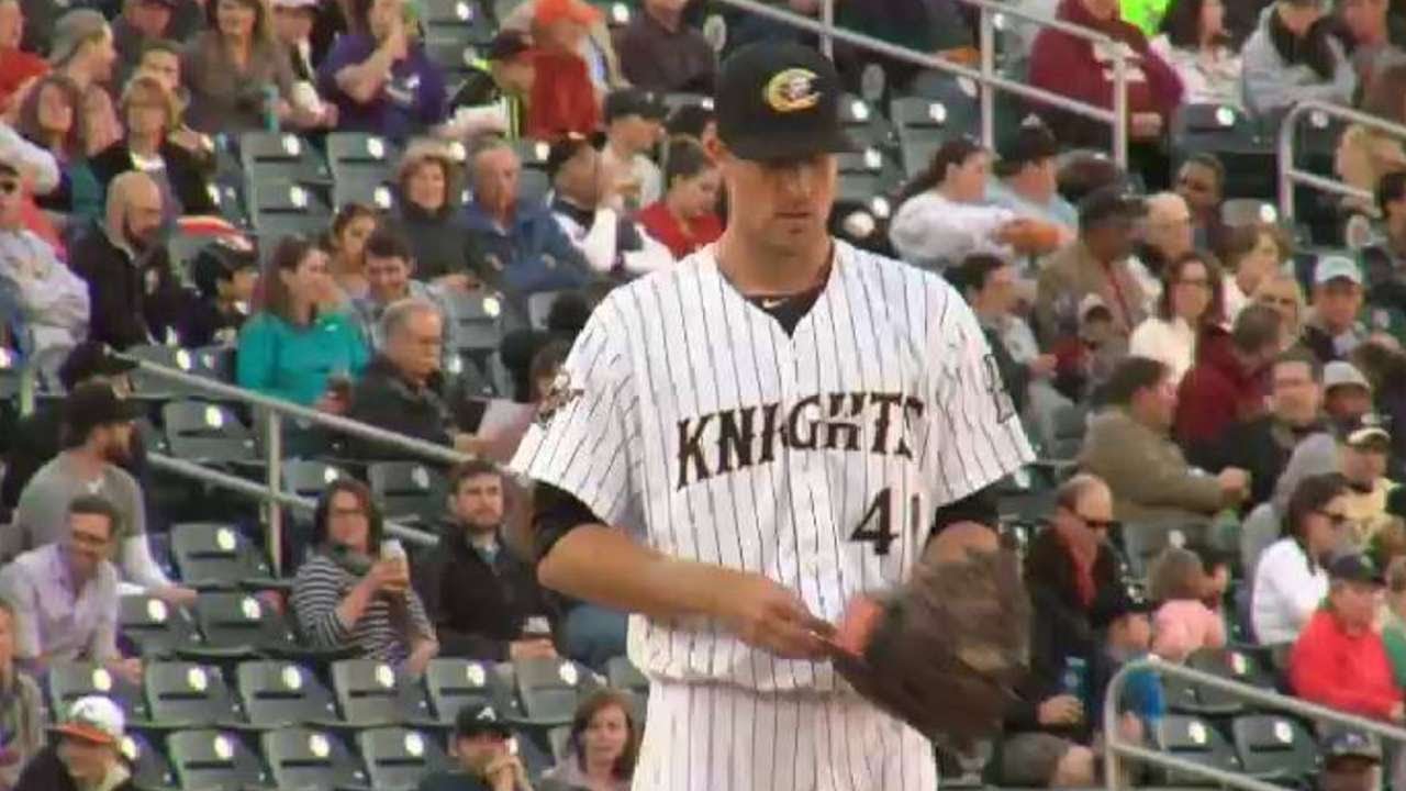Knights' Leesman strikes out Terdoslavich