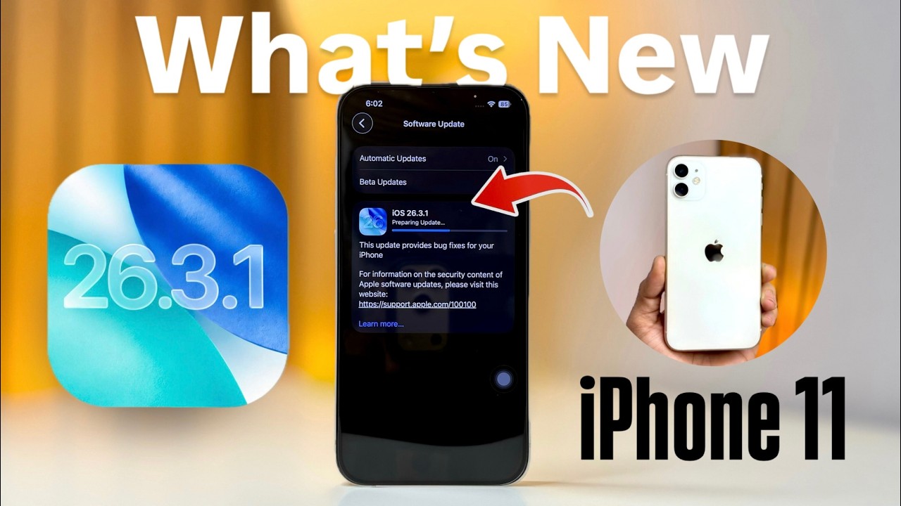 iOS 26.3.1 Released in iPhone 11 - What’s New in iPhone 11 iOS 26.3.1