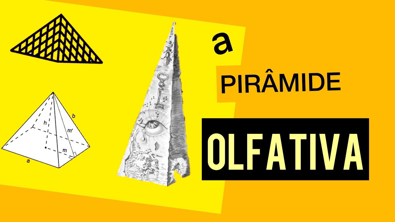 Arquitetura de um perfume. A "construção" da pirâmide olfativa.