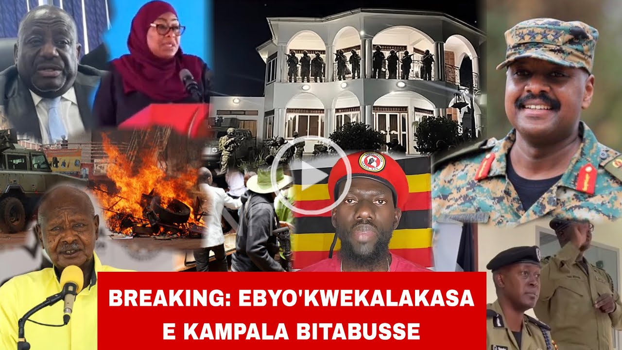 Breaking news! Ebyo’kwekalakasa e Kampala kibooko zitandisse okunyoka wuno akulira bafutsoja tosubwa