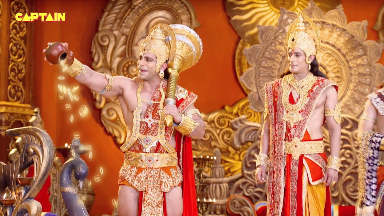 हनुमानजी श्री रामजी के लिए ले आये ब्रह्मदेव जी के कमंडल में सारी मुद्रिकाये| Mahabali Hanuman EP 621