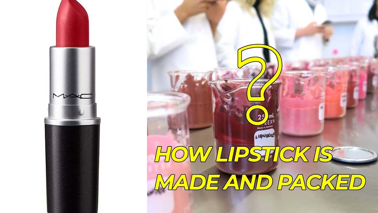 How Lipstick is Made and Packed!