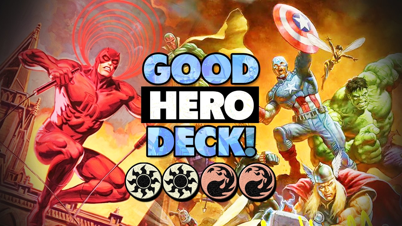 I CAN'T BELIEVE WE MADE IT WORK! | mtga heroes marvel mtg malone