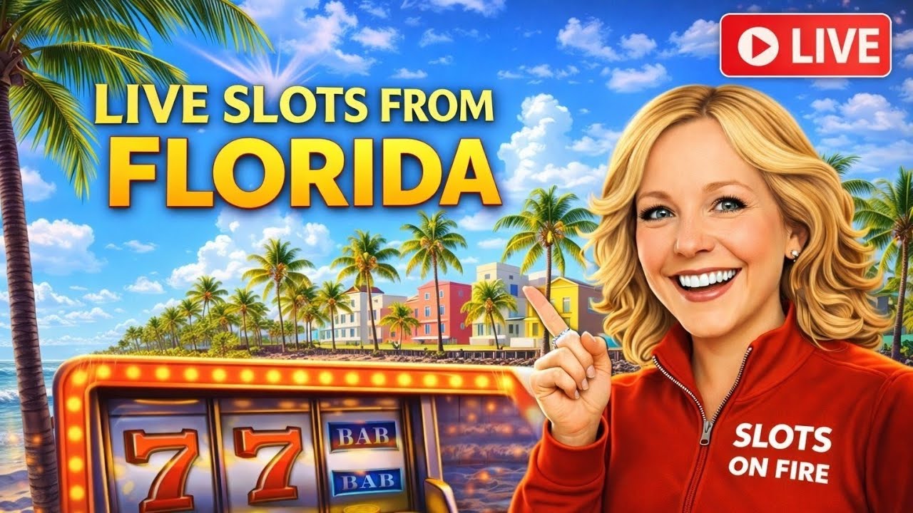 Slots on Fire is live at Harrah's Pompano Beach!  Let's hit 9k subscribers and celebrate!