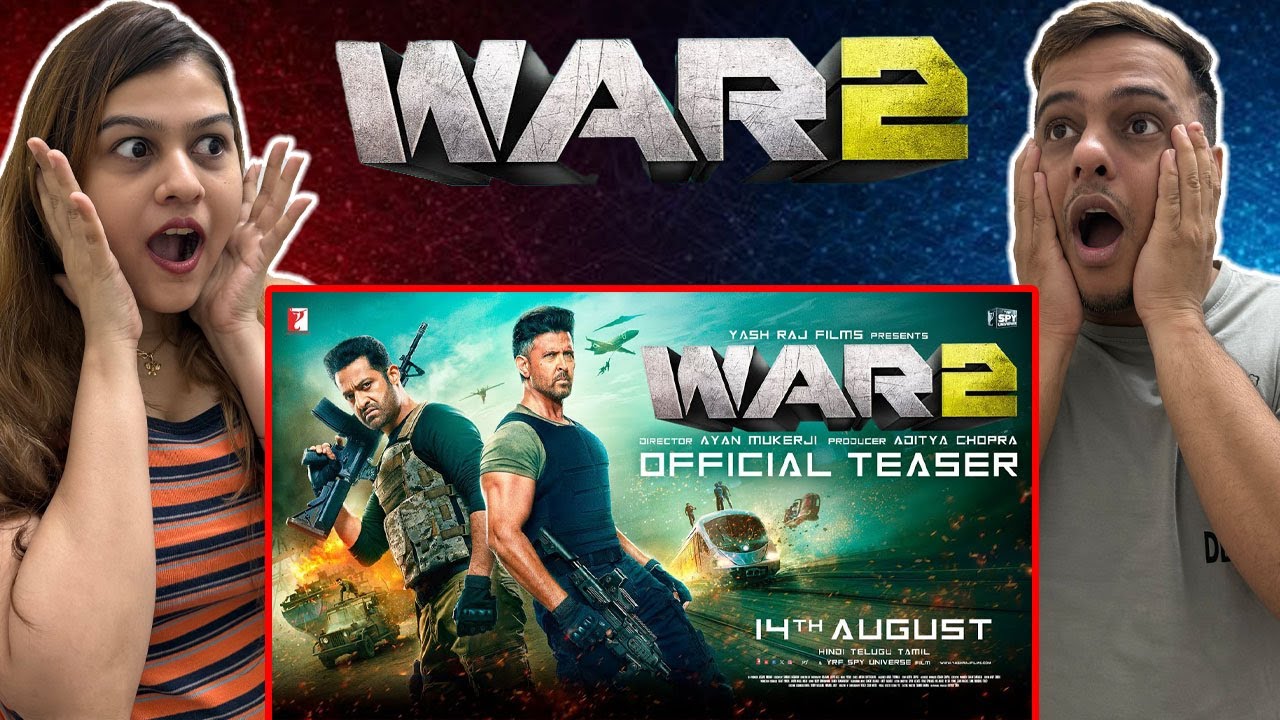 WAR 2 | Official Teaser | Hrithik Roshan | NTR | Kiara Advani | Ayan Mukerji | YRF Spy Universe