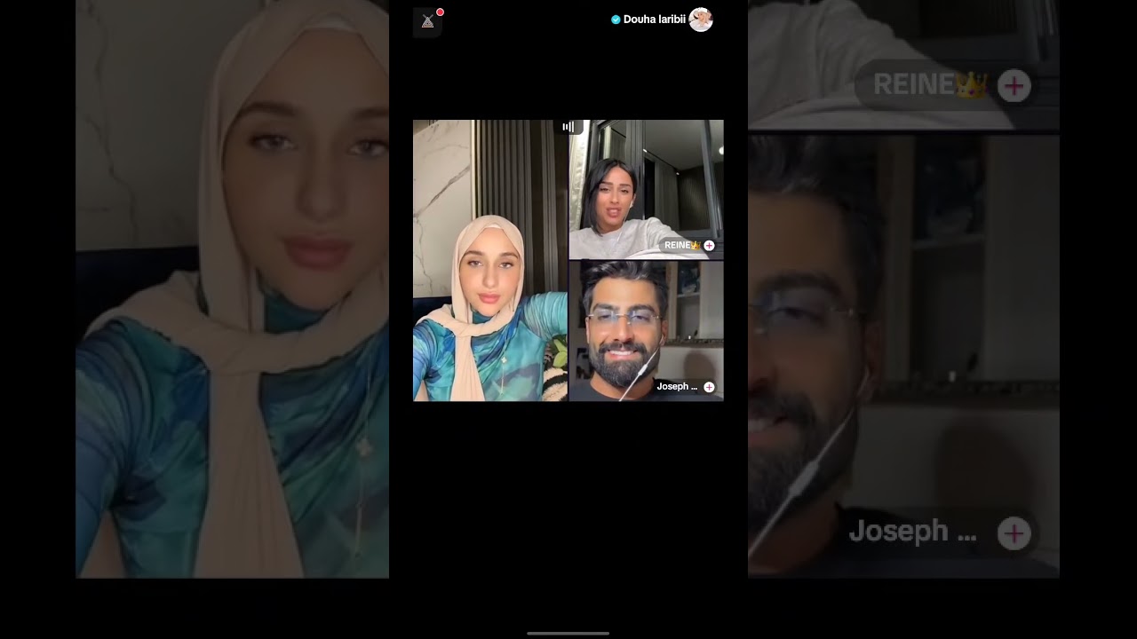 ضحى العريبي و رين و جوزيف