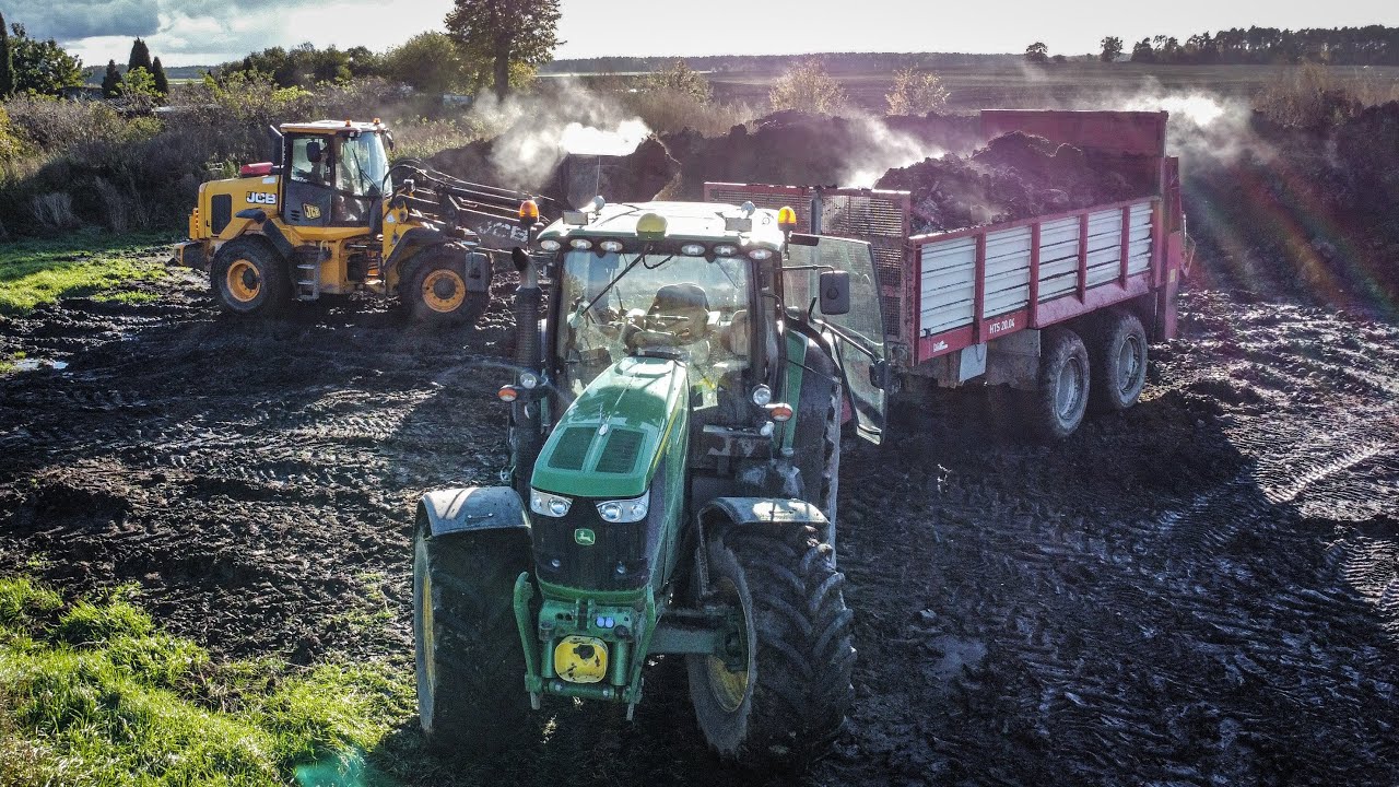 ✩ 🇵🇱 ROZRZUCANIE KOMPOSTU I UPRAWKI🦌 ✩ GR.Różańscy ✩ john deere i challenger ✩ Filmowy ✩ 