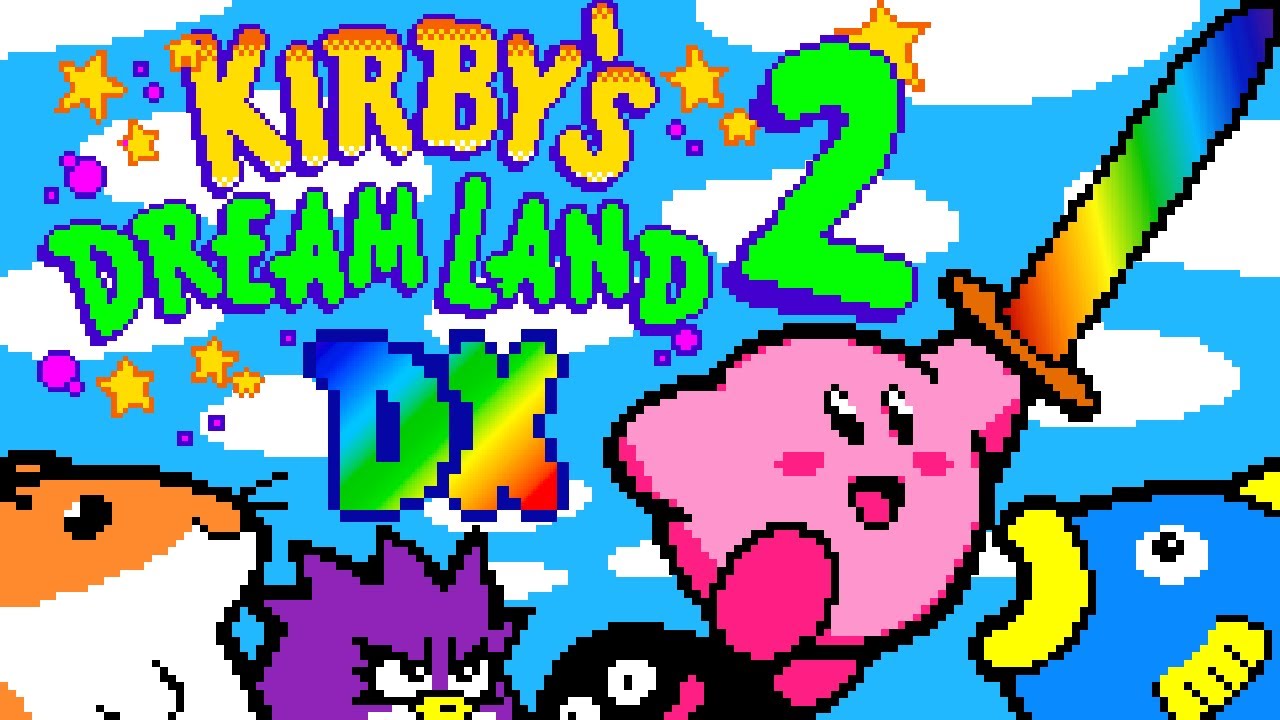 Kirby's Dream Land 2 DX - Full Game - No Damage 100% Walkthrough