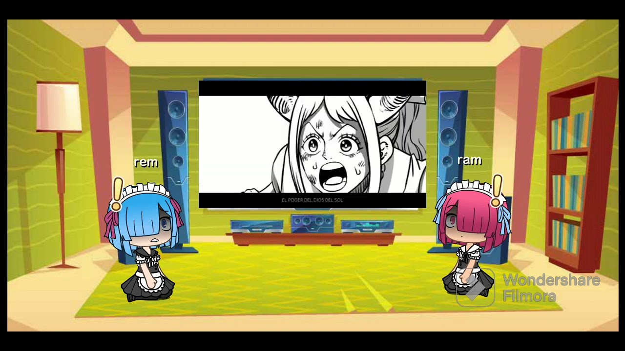 rem y ram reaccionan al rap de Nika @Saikore