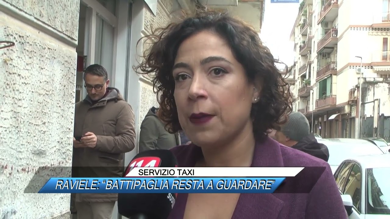 ✅ SERVIZIO TAXI, RAVIELE: “BATTIPAGLIA RESTA A GUARDARE” |SUD TV 114|