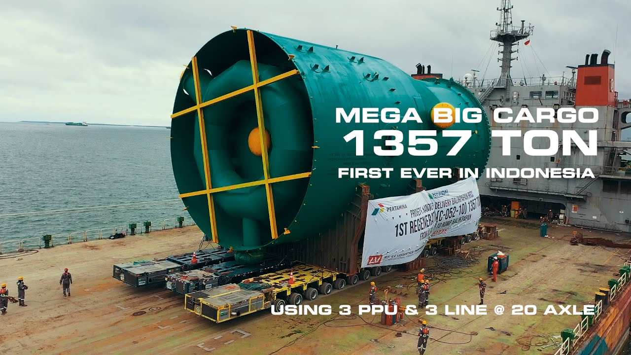 Project Handling & Transport Mega Big Cargo RFCC Balikpapan - Lotte LV
