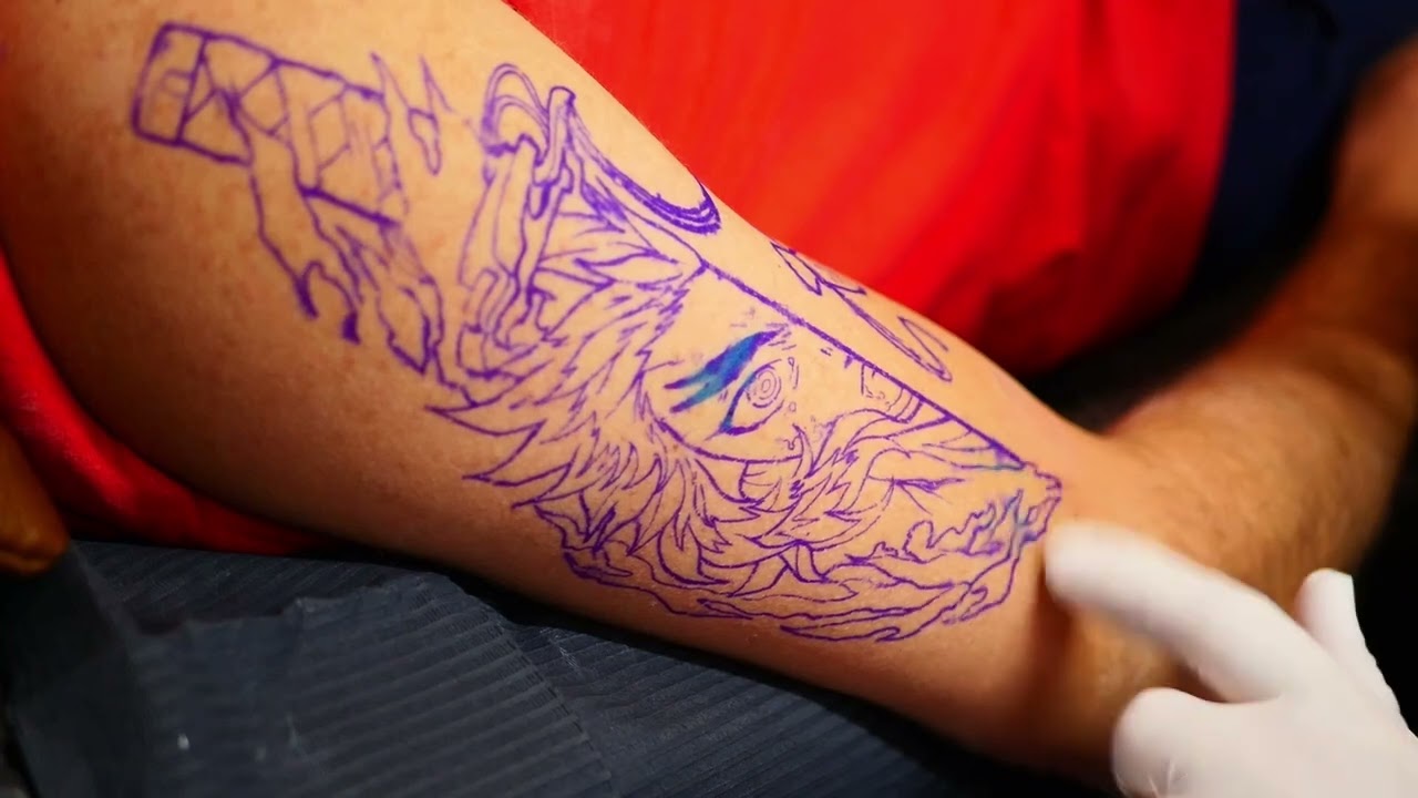 Manga tattoo by Lucky