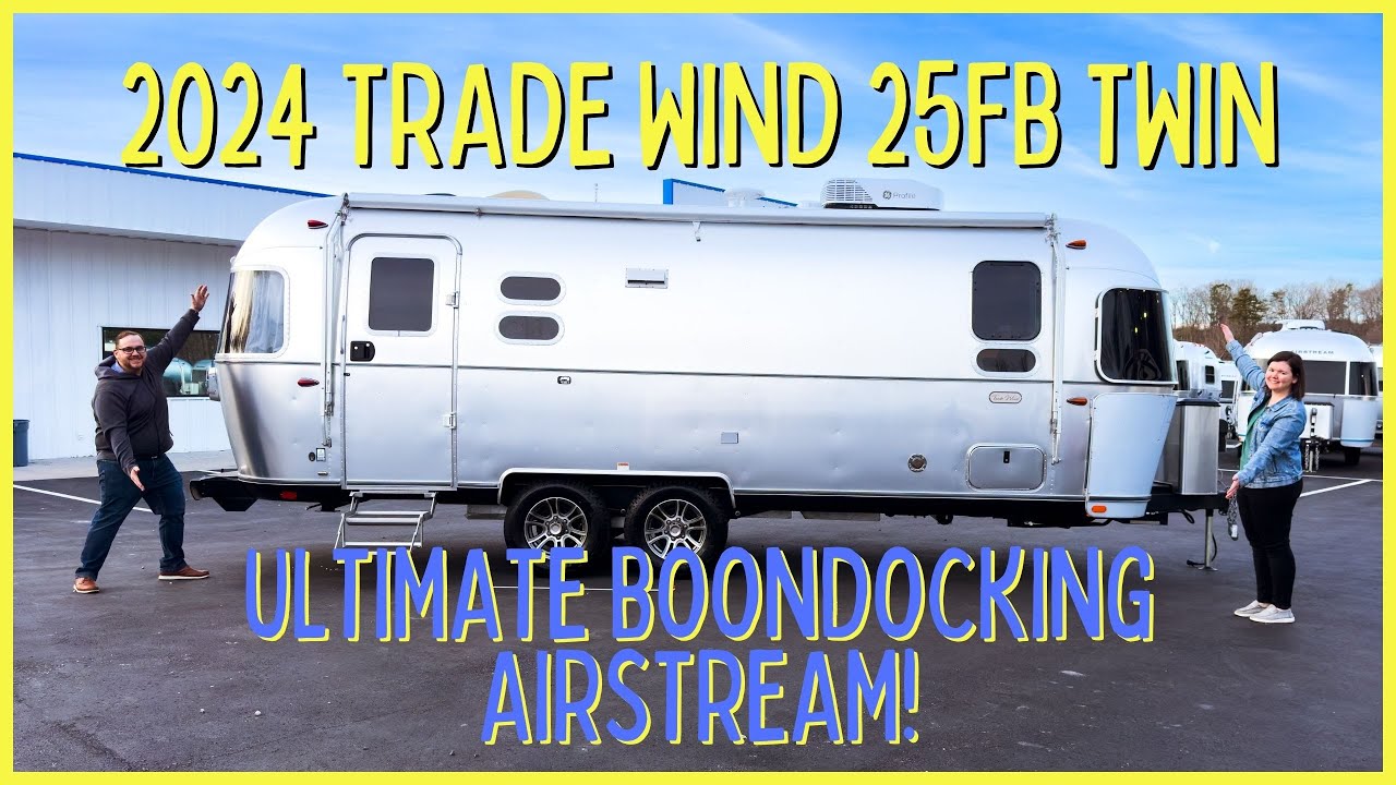 Первый взгляд на Airstream Trade Wind 25FB Twin 2024 года