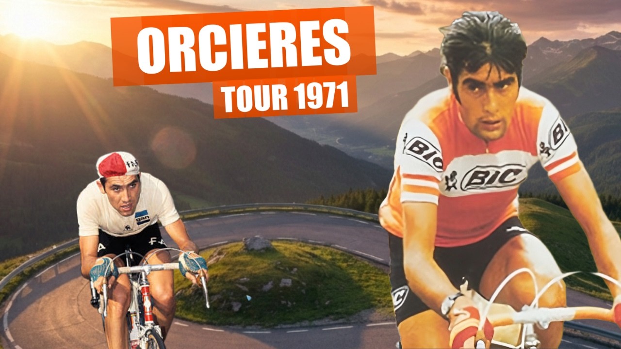Cuando OCAÑA tumbó a MERCKX. Orcieres - Merlette. Tour de Francia 1971