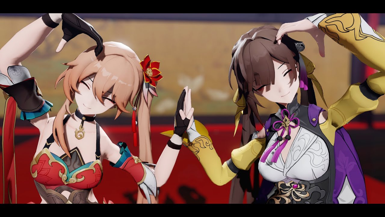 【MMD】桂乃芬、素裳でいーあるふぁんくらぶ 【崩壊：スターレイル】