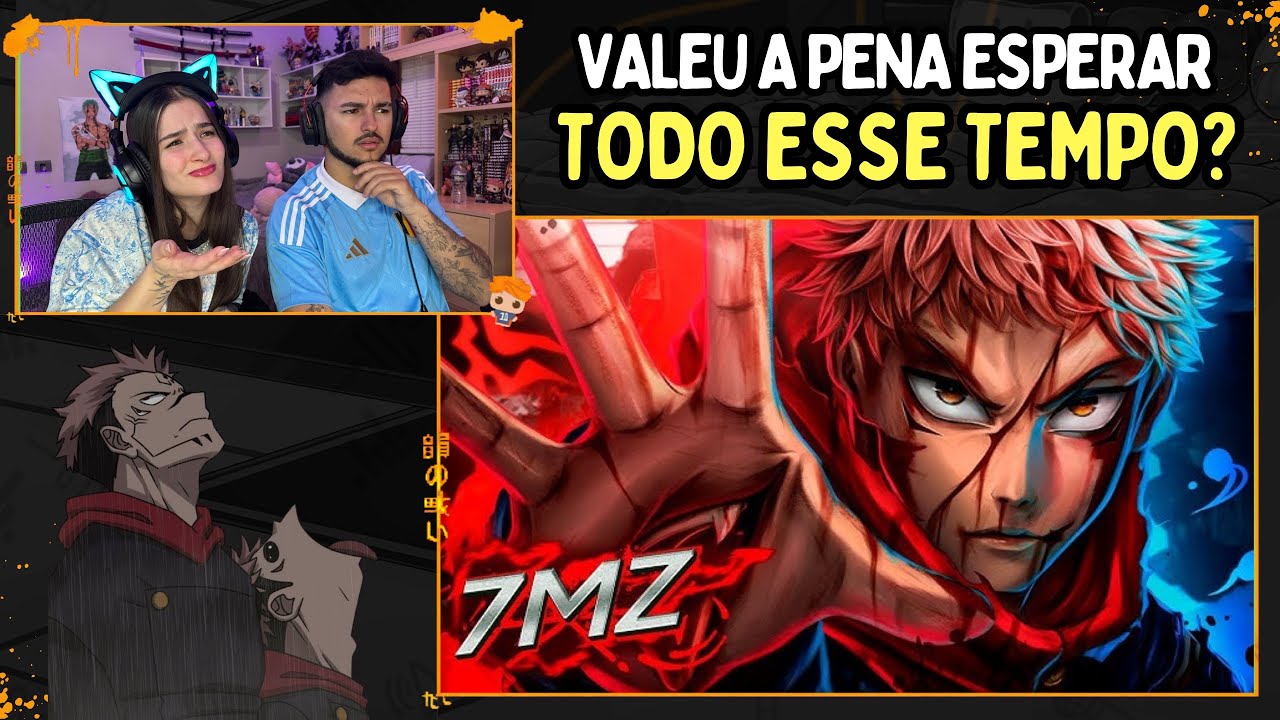 Apenas um Itadori - 7 Minutoz ft. M4rkim (Jujutsu kaisen) - React